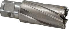 Nitto Kohki - 1" Diam x 1-3/8" Deep Carbide-Tipped Annular Cutter - Americas Tooling