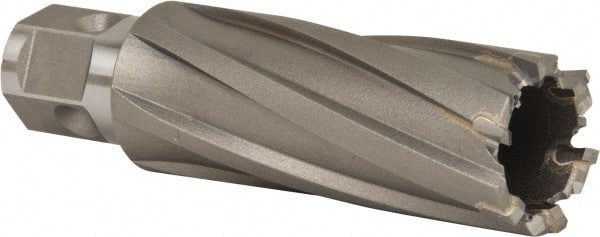 Nitto Kohki - 1" Diam x 2" Deep Carbide-Tipped Annular Cutter - Americas Tooling