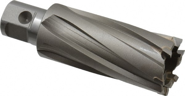 Nitto Kohki - 1-1/8" Diam x 2" Deep Carbide-Tipped Annular Cutter - Americas Tooling