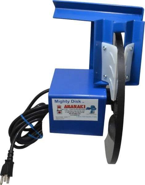 Abanaki - 4" Reach, 1.5 GPH Oil Removal Capacity, Disk Oil Skimmer - 40 to 160°F - Americas Tooling