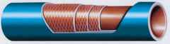 Federal Hose - 2-3/4" ID x 3.07" OD x 3' OAL, Coolant Hose - -65 to 350°F, Blue - Americas Tooling