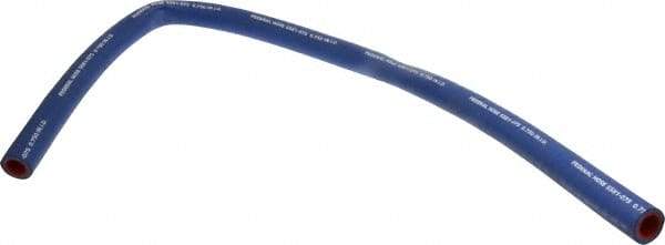 Federal Hose - 3/4" ID x 1.14" OD x 3' OAL, Coolant Hose - -65 to 350°F, Blue - Americas Tooling