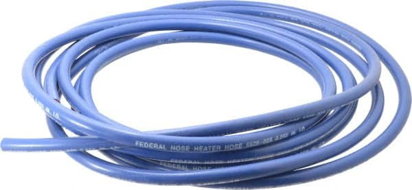 Federal Hose - 1/4" ID x 0.58" OD x 25' OAL, Heater Hose - -65 to 350°F, Blue - Americas Tooling