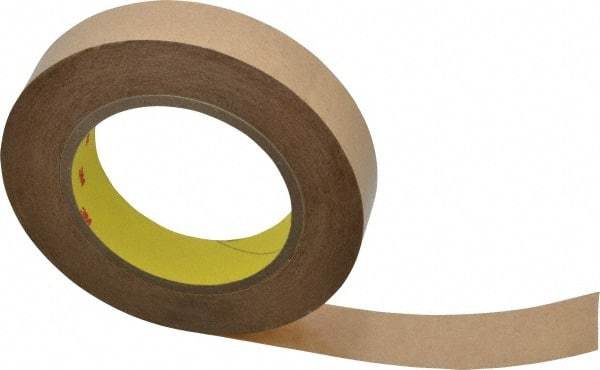 3M - 60 Yds. Long x 1" Wide, High Strength Acrylic Adhesive Transfer Tape - Paper Liner, 2 mil Thick - Americas Tooling