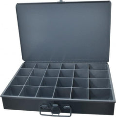 Durham - 24 Compartment Small Steel Storage Drawer - 13-3/8 Inches Wide x 9-1/4 Inches Deep - Americas Tooling