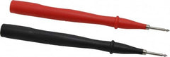 Fluke - Black/Red Electrical Test Equipment Probe - Use with Fluke Meters - Americas Tooling