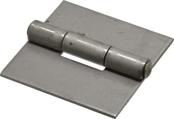 Value Collection - 2" Long x 2" Wide x 0.075" Thick, 316 Stainless Steel Commercial Hinge - 0.187" Pin Diam - Americas Tooling