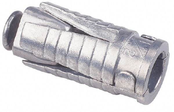 Made in USA - 5/8" Diam, 5/8" Drill, 4-1/2" OAL, 1-1/2" Min Embedment Taper Bolt Concrete Anchor - Grade 5 Steel, Zinc-Plated Finish, Hex Head, Hex Drive - Americas Tooling