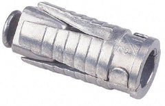 Made in USA - 1/2" Diam, 1/2" Drill, 2-7/8" OAL, 1" Min Embedment Taper Bolt Concrete Anchor - Grade 5 Steel, Zinc-Plated Finish, Hex Head, Hex Drive - Americas Tooling