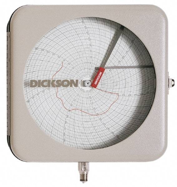 Dickson - -22 to 122°F, 24 Hour Recording Time Chart - 8 Inch Diameter, Use with To be Used with Pr8 Recorders - Americas Tooling