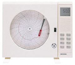 Dickson - 32 to 122°F, 31 Day Recording Time Chart - 8 Inch Diameter, Use with Esx Recorders - Americas Tooling