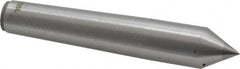 Made in USA - Carbide-Tipped Alloy Steel Standard Point Solid Dead Center - 2MT Morse Taper, 4-3/16" OAL - Americas Tooling