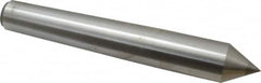 Made in USA - Carbide-Tipped Alloy Steel Standard Point Solid Dead Center - B&S 10 Brown & Sharpe Taper, 8-17/32" OAL - Americas Tooling