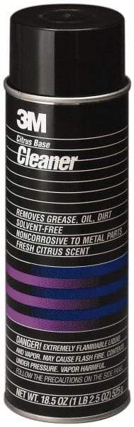 3M - 24 oz Aerosol Cleaner/Degreaser - Aerosol, Citrus Oil-Based, Citrus - Americas Tooling