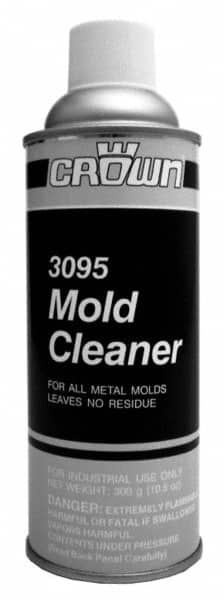 Crown - 16 Ounce Aerosol Can, Clear, Mold Cleaner - Americas Tooling