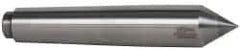 Riten - 0.938" Head Diam, Carbide-Tipped Steel Standard Point Half Dead Center - 3MT Morse Taper, 0.938" Point Diam, 5-1/4" OAL - Americas Tooling