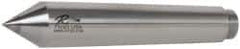 Riten - 1.231" Head Diam, Carbide-Tipped Steel Standard Point Solid Dead Center - 4MT Morse Taper, 1.231" Point Diam, 6-3/4" OAL - Americas Tooling