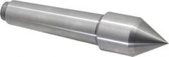 Riten - 1-1/4" Head Diam, Carbide-Tipped Steel Standard Point Solid Dead Center - 3MT Morse Taper, 1-1/4" Point Diam - Americas Tooling