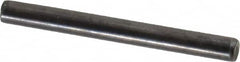 Holo-Krome - 3mm Diam x 30mm Pin Length Grade 8 Alloy Steel Standard Dowel Pin - Black Luster Finish, C 60 (Surface) & C 50-58 Hardness, 1 Beveled & 1 Rounded End - Americas Tooling