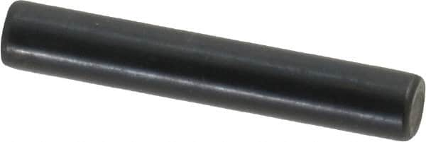 Holo-Krome - 5mm Diam x 30mm Pin Length Grade 8 Alloy Steel Standard Dowel Pin - Black Luster Finish, C 60 (Surface) & C 50-58 Hardness, 1 Beveled & 1 Rounded End - Americas Tooling