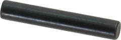 Holo-Krome - 5mm Diam x 30mm Pin Length Grade 8 Alloy Steel Standard Dowel Pin - Black Luster Finish, C 60 (Surface) & C 50-58 Hardness, 1 Beveled & 1 Rounded End - Americas Tooling