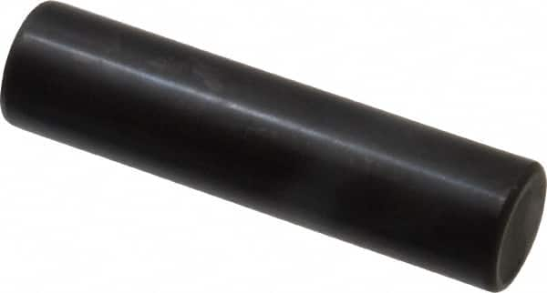 Holo-Krome - 20mm Diam x 80mm Pin Length Grade 8 Alloy Steel Standard Dowel Pin - Black Luster Finish, C 60 (Surface) & C 50-58 Hardness, 1 Beveled & 1 Rounded End - Americas Tooling