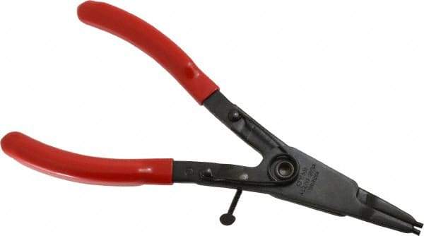 Rotor Clip - SH External Retaining Ring Pliers - 9-1/8" OAL - Americas Tooling