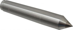 Royal Products - 0.938" Head Diam, Carbide-Tipped Steel Standard Point Solid Dead Center - 3MT Morse Taper, 0.938" Point Diam, 5-1/4" OAL - Americas Tooling