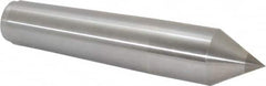 Royal Products - 1.748" Head Diam, Carbide-Tipped Steel Standard Point Solid Dead Center - 5MT Morse Taper, 1.748" Point Diam, 8-1/2" OAL - Americas Tooling