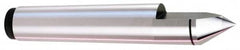 Royal Products - 1.748" Head Diam, Carbide-Tipped Steel Standard Point Half Dead Center - 5MT Morse Taper, 1.748" Point Diam, 8-1/2" OAL - Americas Tooling