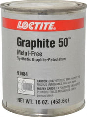 Loctite - 1 Lb Can General Purpose Anti-Seize Lubricant - Graphite, -29 to 482°C, Gray, Water Resistant - Americas Tooling