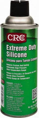 CRC - 16 oz Aerosol Silicone Lubricant - Clear & White, -100°F to 450°F, Food Grade - Americas Tooling