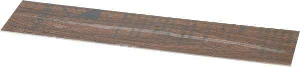 Gravotech - 10 Inch Long x 2 Inch High, Plastic Engraving Stock - Light Walnut and White - Americas Tooling