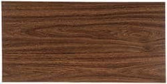 Gravotech - 24 Inch Long x 12 Inch High, Plastic Engraving Stock - Light Walnut and White - Americas Tooling