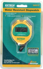 Extech - Stopwatch, Timer and Clock - Yellow - Americas Tooling