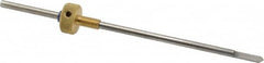 Gravotech - 1/8 Inch Shank Diameter, 0.04 Inch Tip Size, Carbide, Engraving Cutter - Use on Brass and Aluminum - Americas Tooling