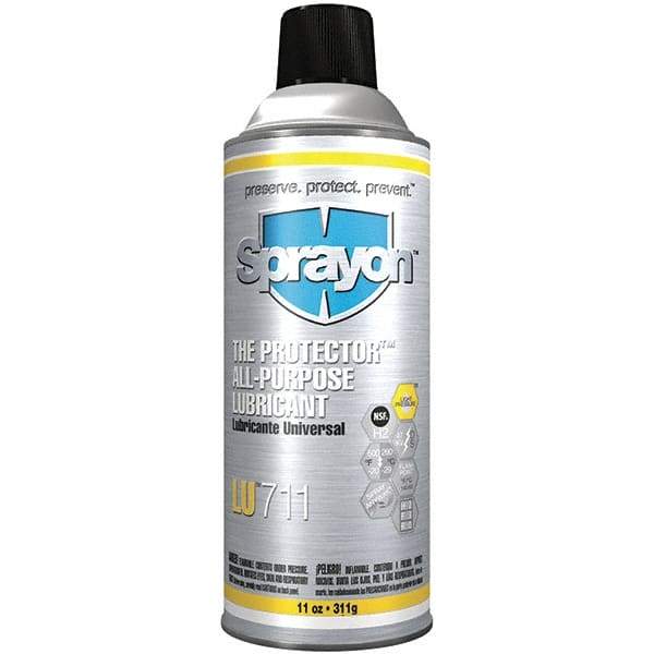 Sprayon - 16 oz Aerosol Penetrant/Lubricant - Light Amber, -20°F to 500°F, Food Grade - Americas Tooling