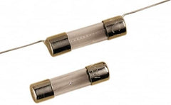 Ferraz Shawmut - 250 VAC, 2.5 Amp, Time Delay Miniature Glass Fuse - Surface Mount Mount, 20mm OAL, 5mm Diam - Americas Tooling