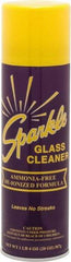 Made in USA - 20 oz Aerosol Unscented Glass Cleaner - Use on Glass Surfaces, Plexiglass - Americas Tooling