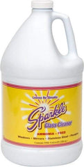 Made in USA - 1 Gal Bottle Unscented Glass Cleaner - Use on Glass Surfaces, Plexiglass - Americas Tooling