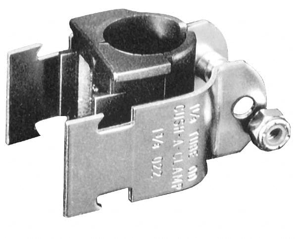 ZSI - 1-3/4" Pipe, Tube Clamp with Cushion - Dichromate - Americas Tooling