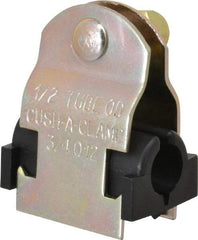 ZSI - 1/2" Pipe, Tube Clamp with Cushion - Dichromate - Americas Tooling