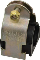 ZSI - 1-1/8" Pipe, Tube Clamp with Cushion - Dichromate - Americas Tooling