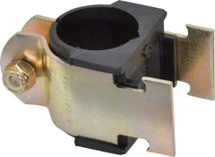 ZSI - 1-1/4" Pipe, Tube Clamp with Cushion - Dichromate - Americas Tooling