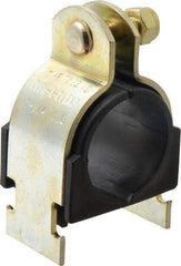 ZSI - 1-1/2" Pipe, Tube Clamp with Cushion - Dichromate - Americas Tooling