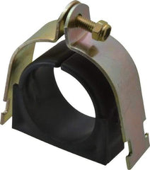 ZSI - 2-1/2" Pipe, Tube Clamp with Cushion - Dichromate - Americas Tooling