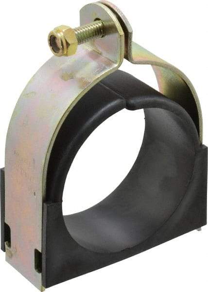 ZSI - 3-1/8" Pipe, Tube Clamp with Cushion - Dichromate - Americas Tooling