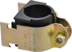 ZSI - 1" Pipe," Pipe Clamp with Cushion - Dichromate - Americas Tooling