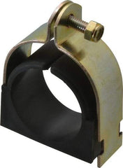 ZSI - 2" Pipe," Pipe Clamp with Cushion - Dichromate - Americas Tooling