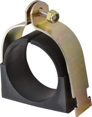 ZSI - 2-1/2" Pipe," Pipe Clamp with Cushion - Dichromate - Americas Tooling